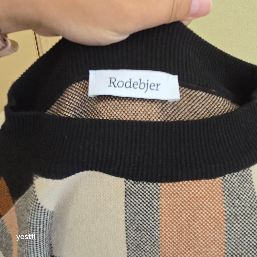 Rodebjer Reilly Check Multi/Patterned Pullover Kn… - image 7